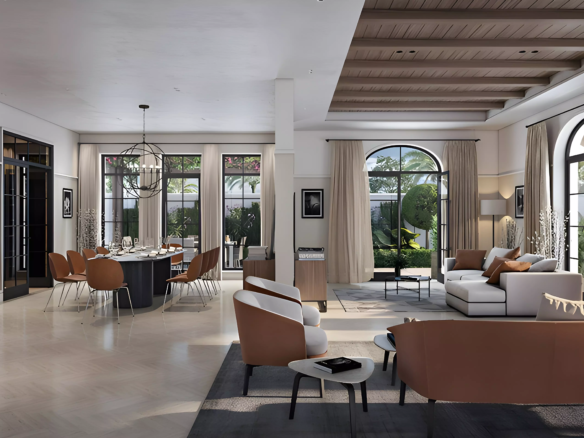 jubail island living area