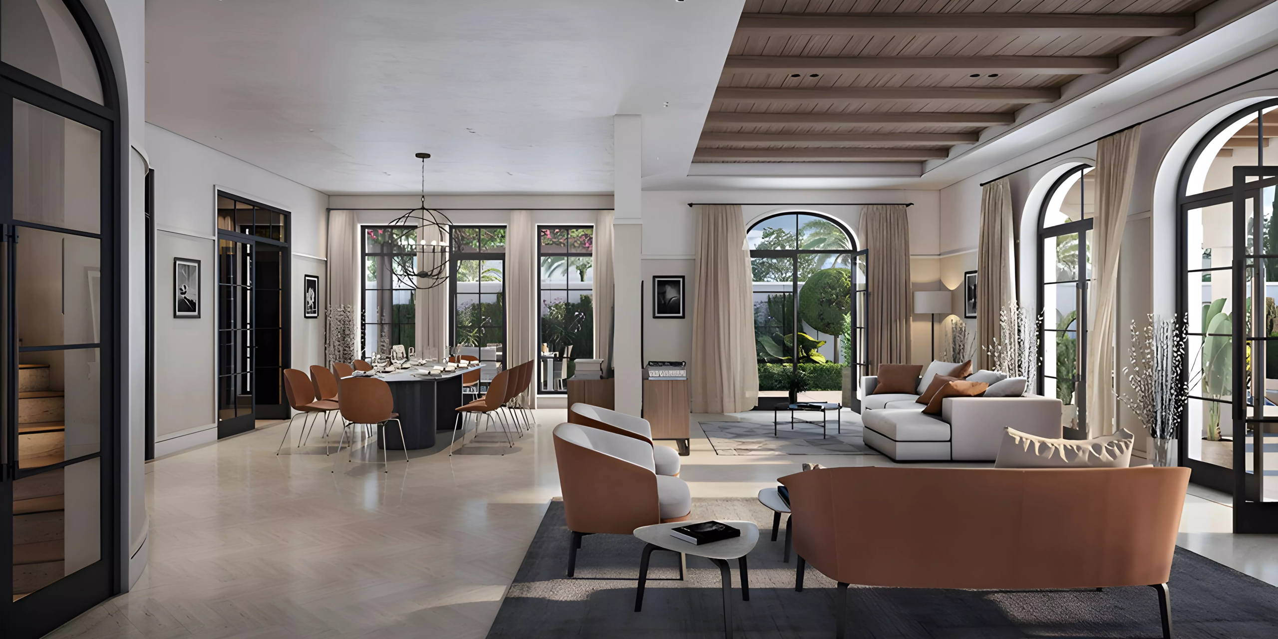jubail island living area