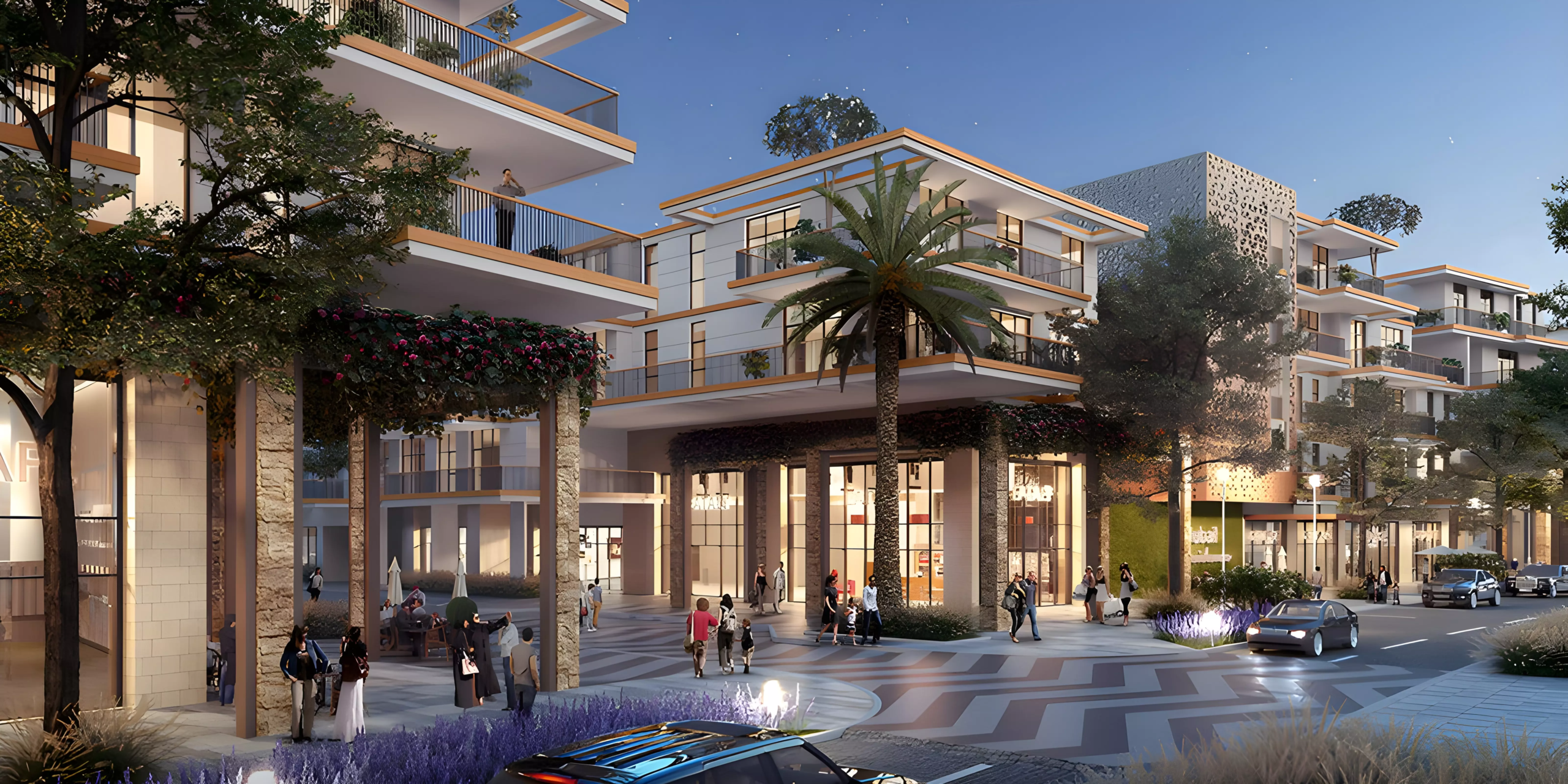 jubail island streets